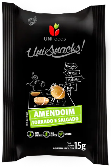 Amendoim torrado UniSnacks
