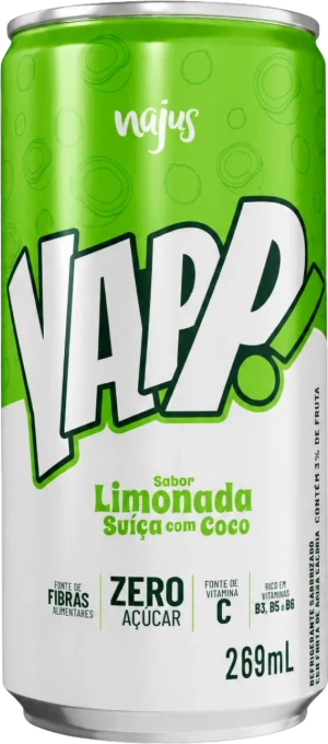 YAPP limonada suíça com coco