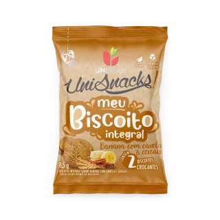 Biscoito Integral Banana com Canela