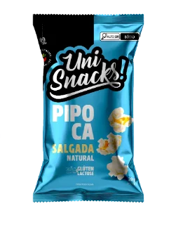 Pipoca Salgada Natural 20g
