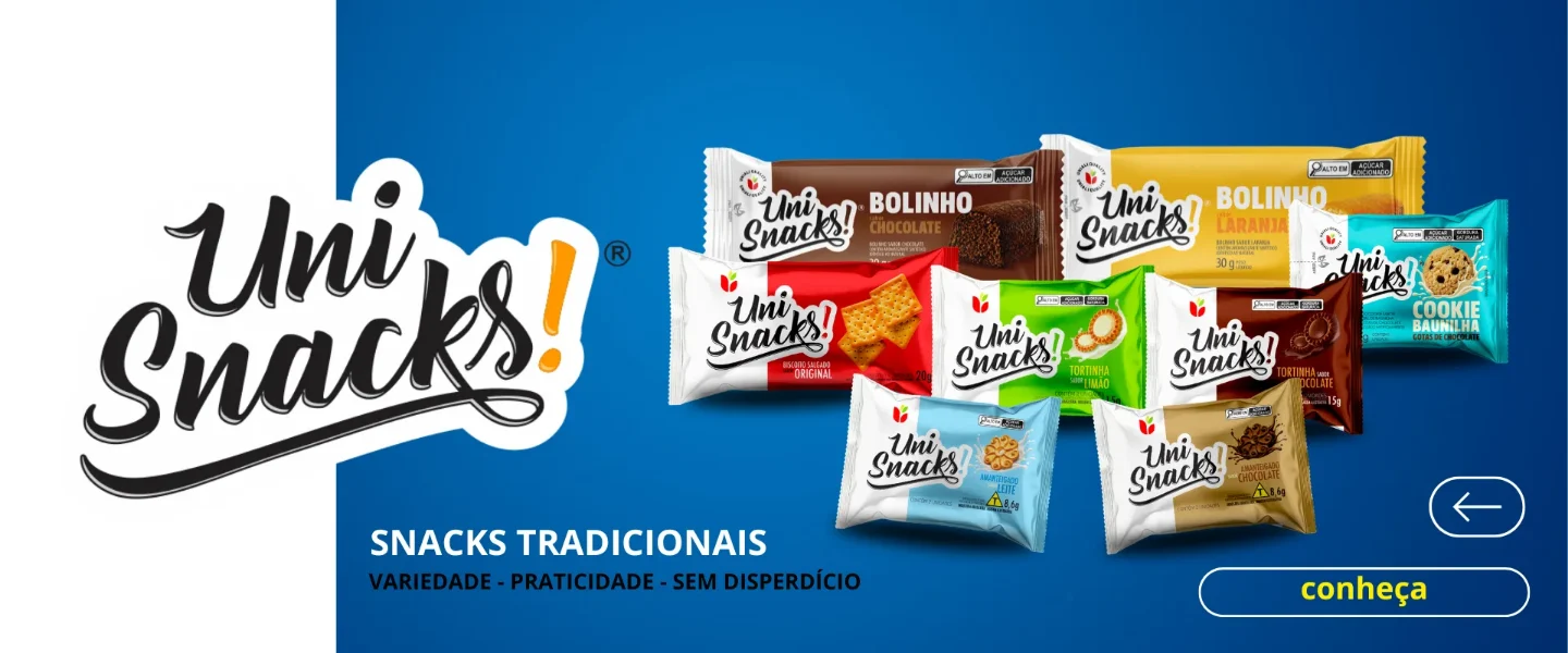 UniSnacks — snacks tradicionais