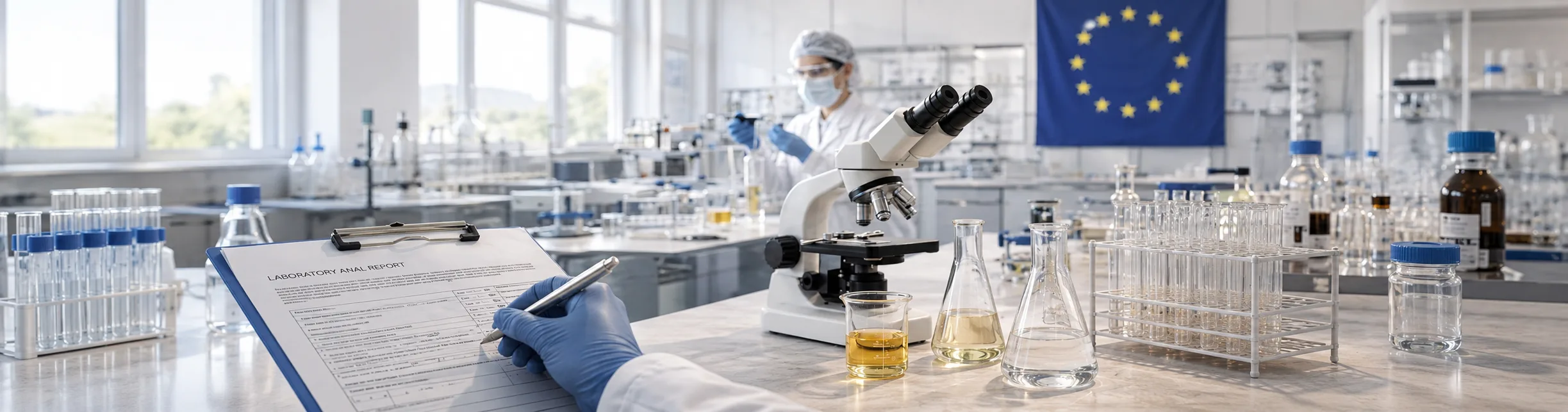 Laboratório e estrutura de controle de qualidade da UniSoluções