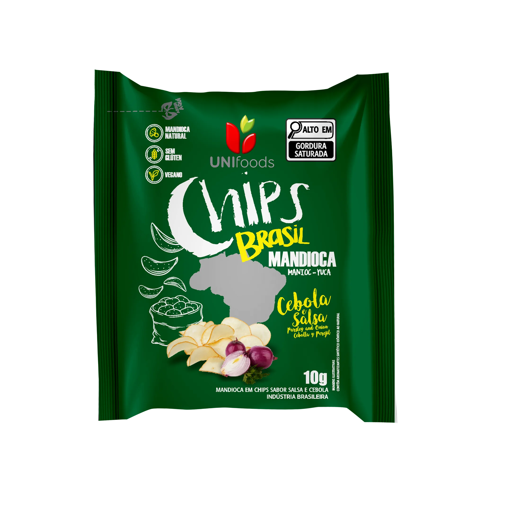 Chips Salsa e Cebola 10g