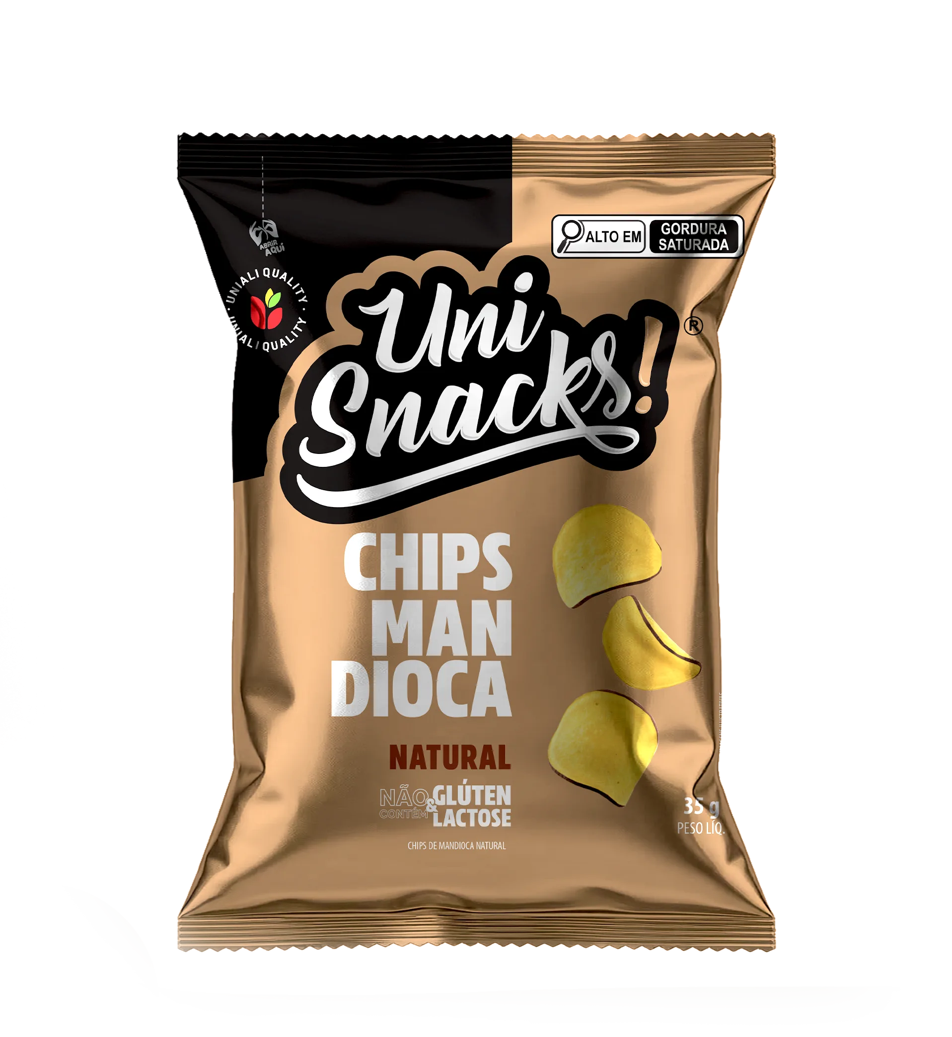 Chips Mandioca Natural 35g