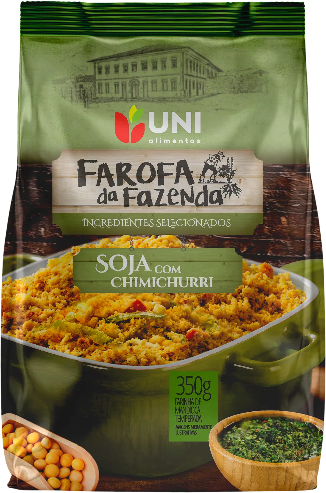 Farofa Soja com Chimichurri 350g