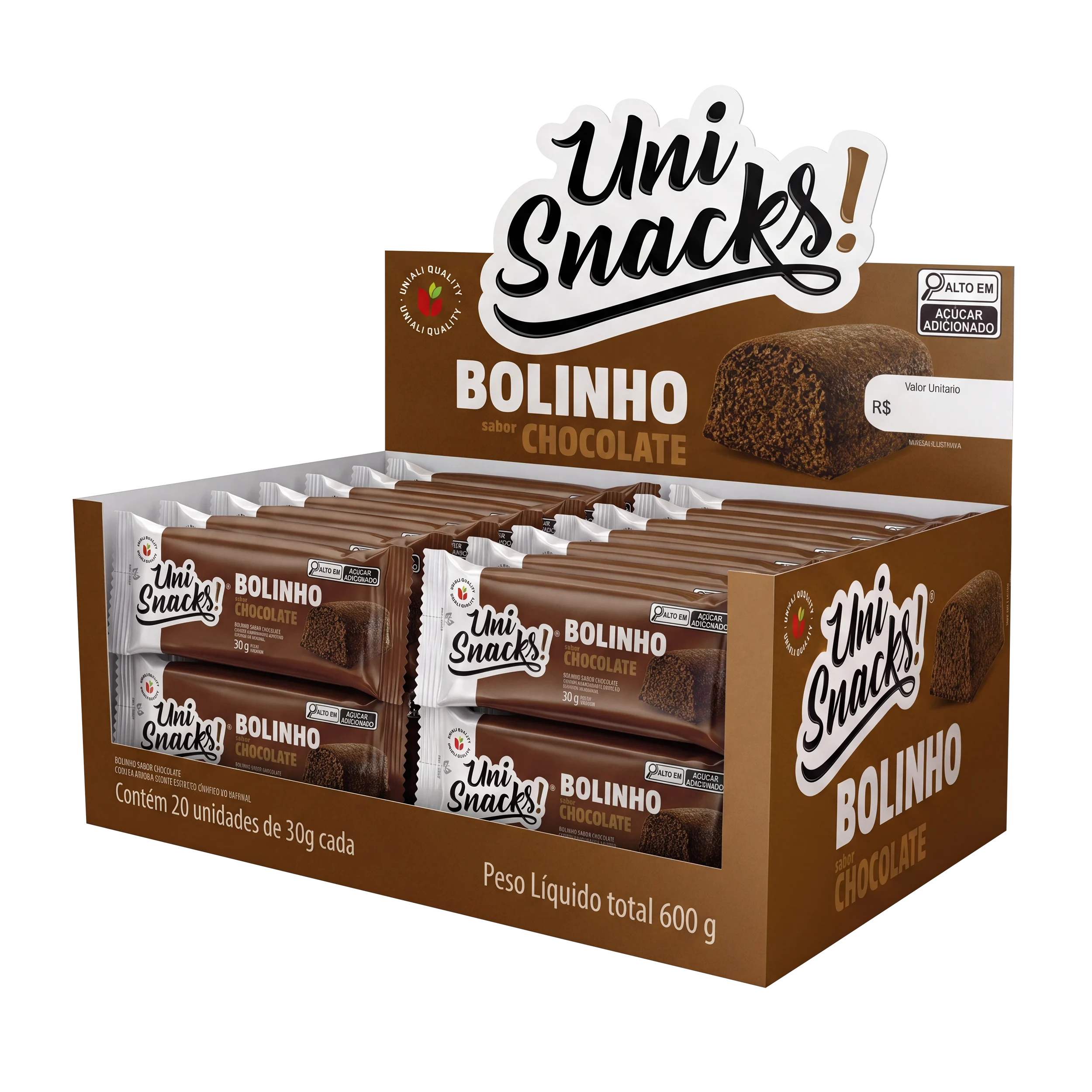 Bolinho Chocolate 30g