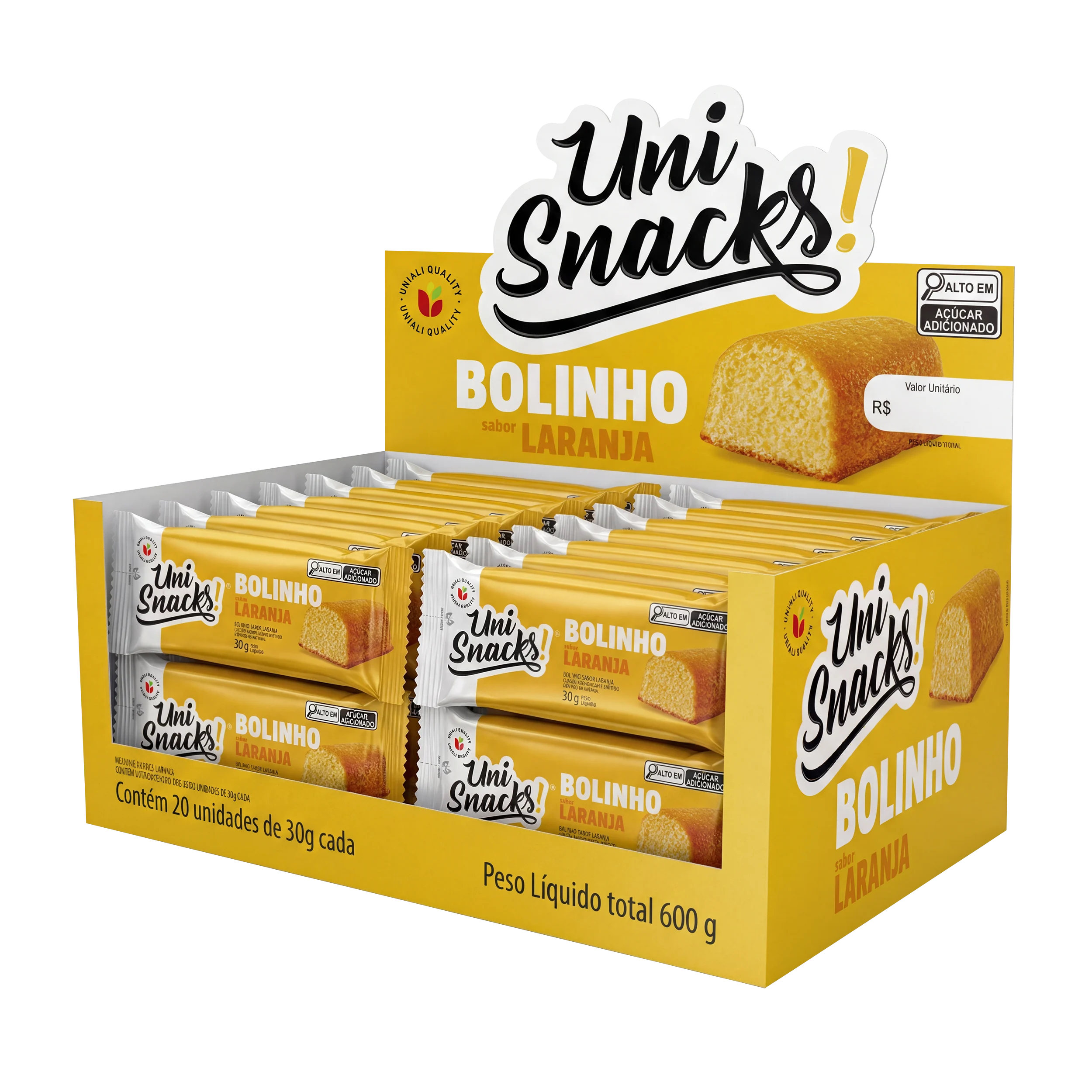 Bolinho Laranja 30g