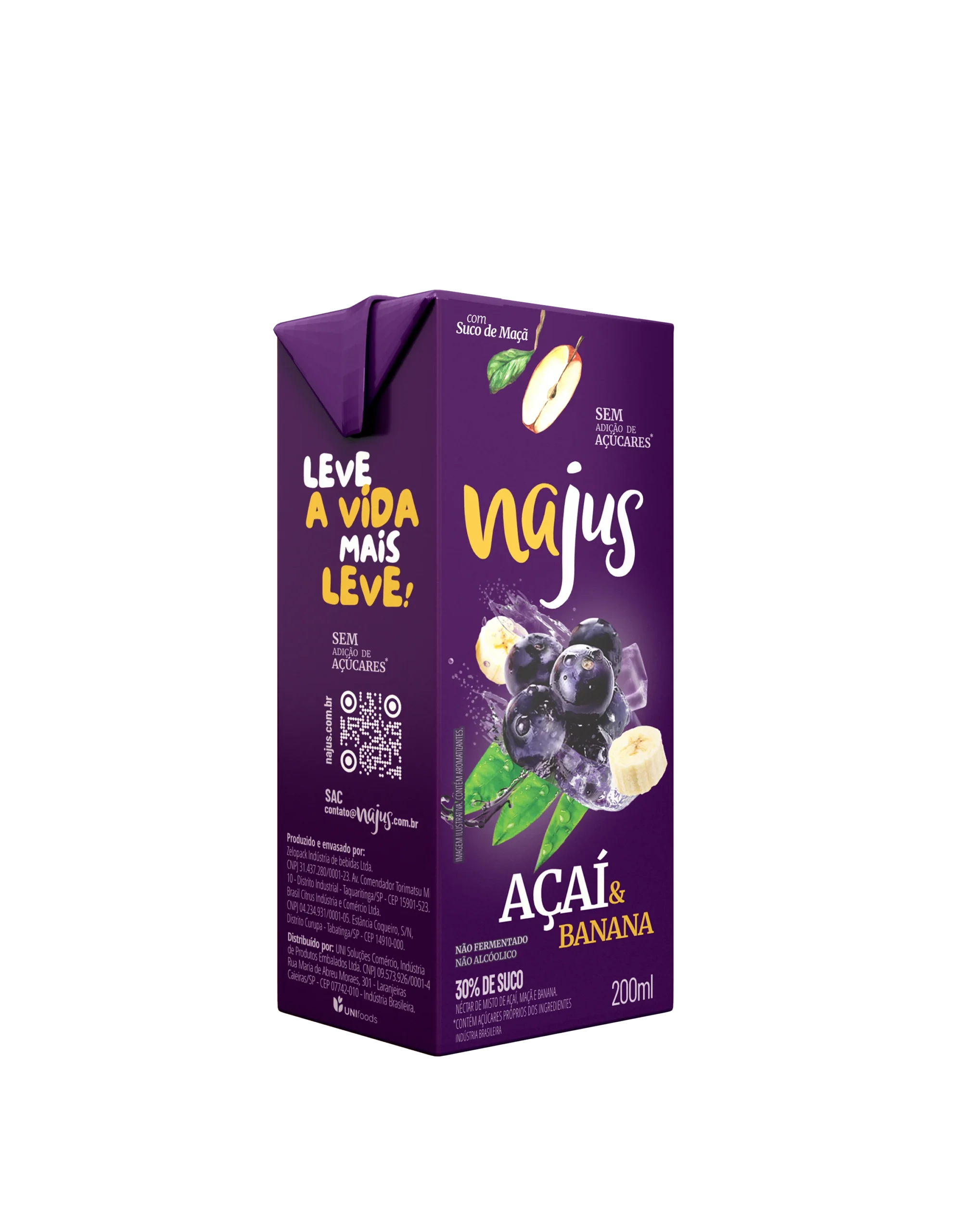 Najus Açaí e Banana
