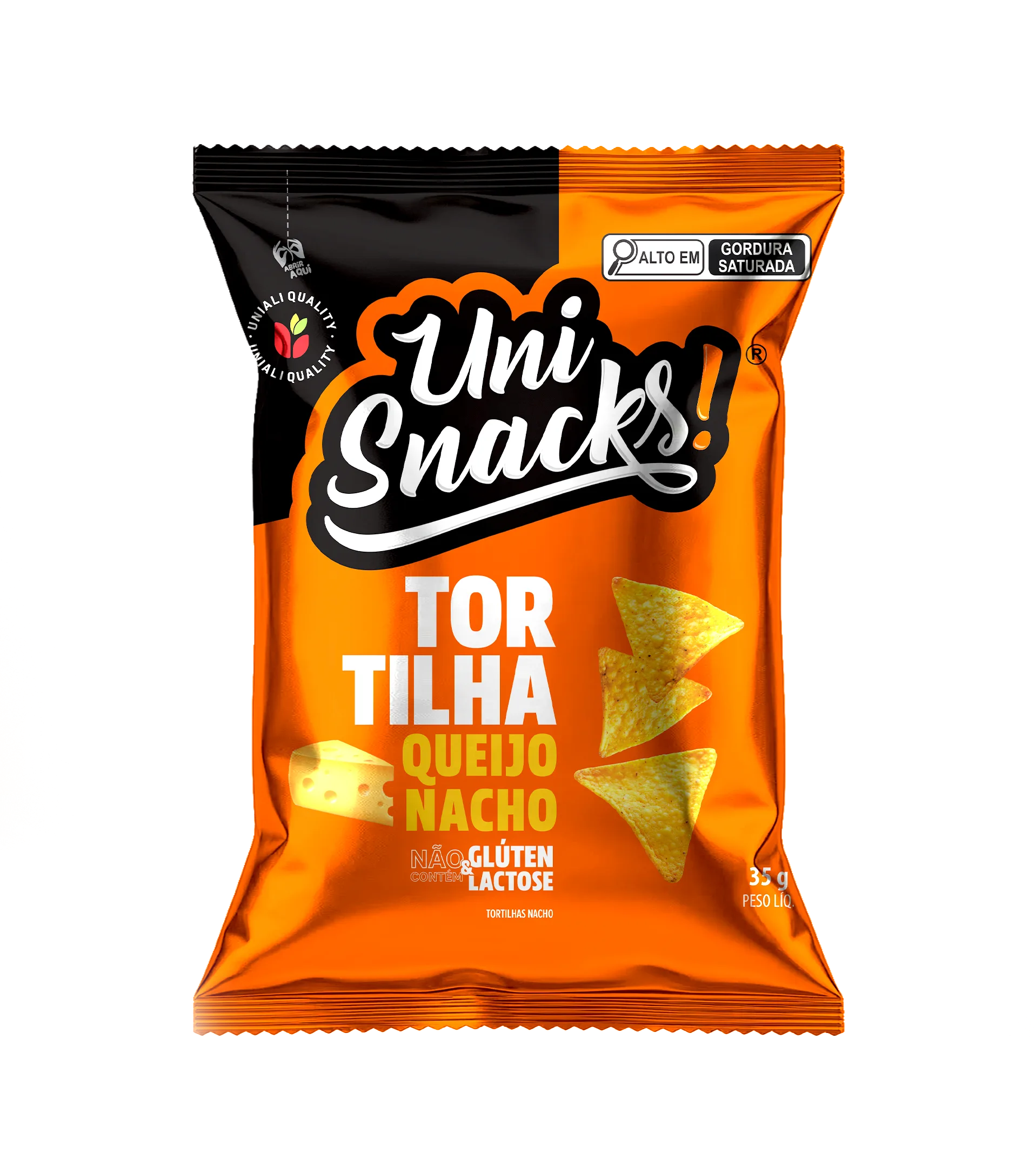 Tortilha Queijo Nacho 35g
