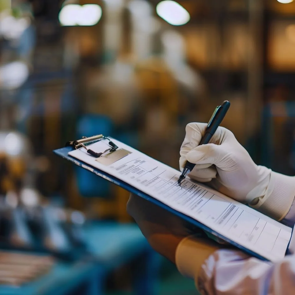 Linha industrial de produção da UniSoluções